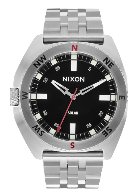 Montre Nixon - Oco 44 - Argent / Noir