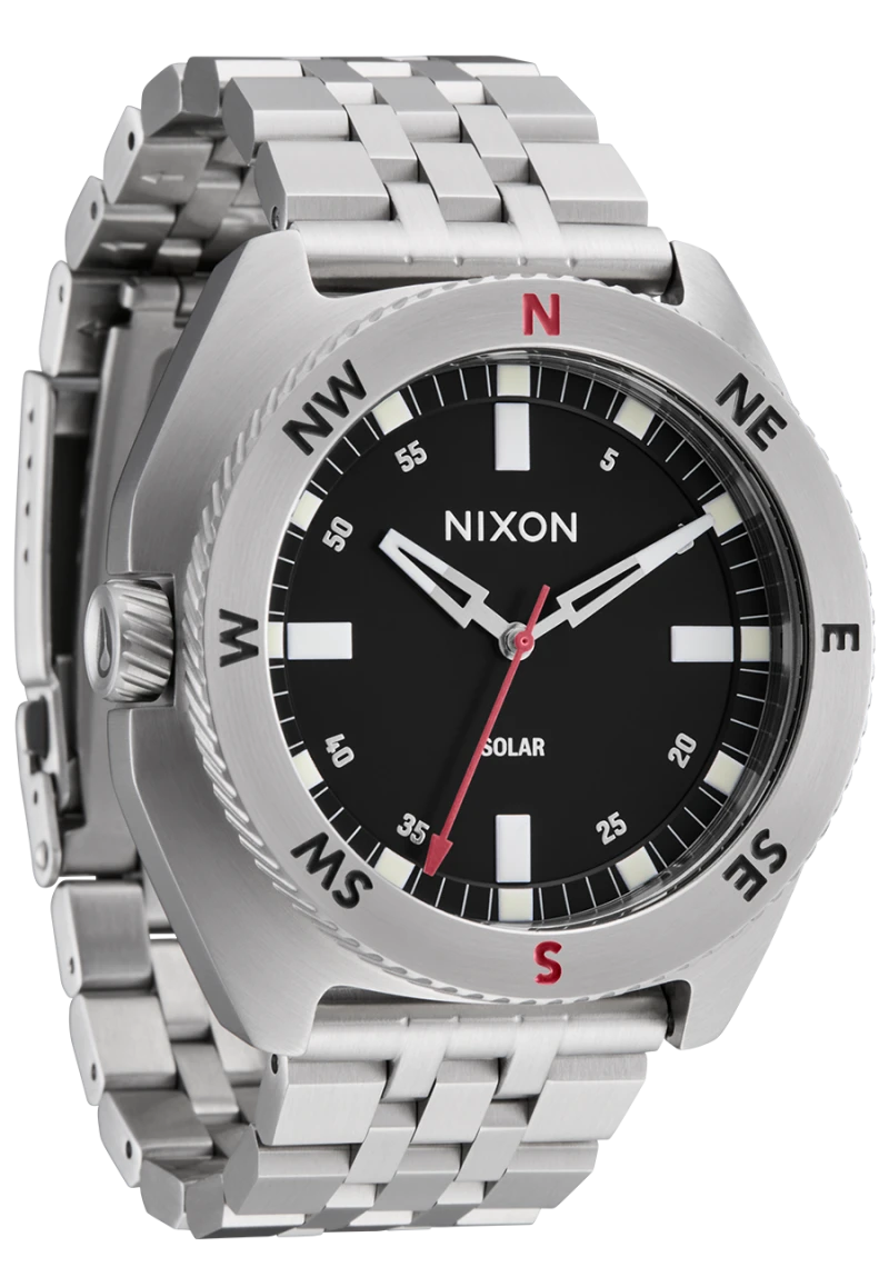 Montre Nixon - Oco 44 - Argent / Noir