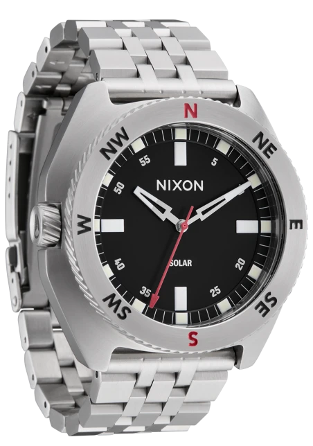 Montre Nixon - Oco 44 - Argent / Noir