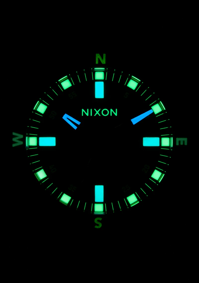 Montre Nixon - Oco 44 - Argent / Noir