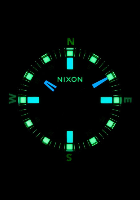 Montre Nixon - Oco 44 - Argent / Noir