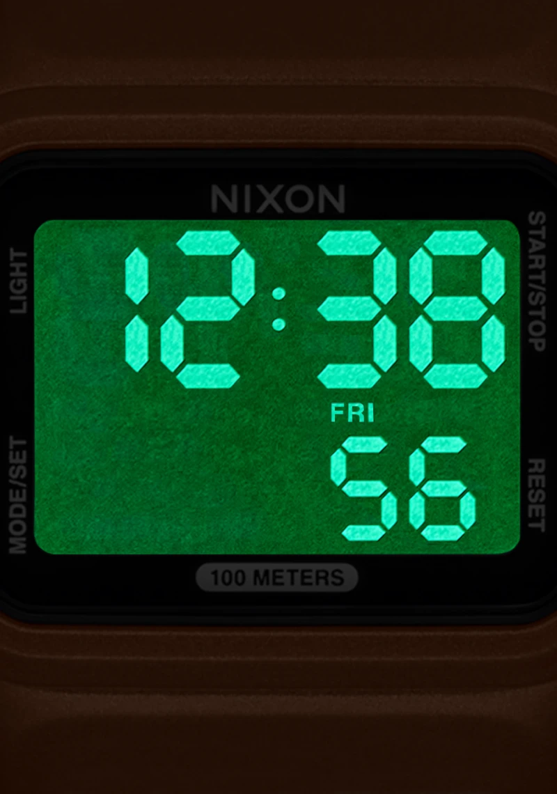 Montre Nixon - Ripper - Rouille / Blanc