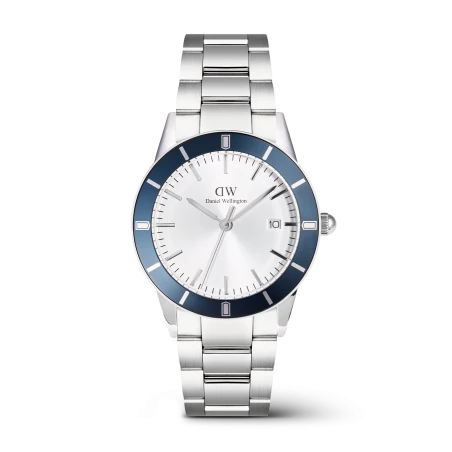 Montre Daniel Wellington - Iconic Paradigma Link Blue Bezel Silver - 40mm
