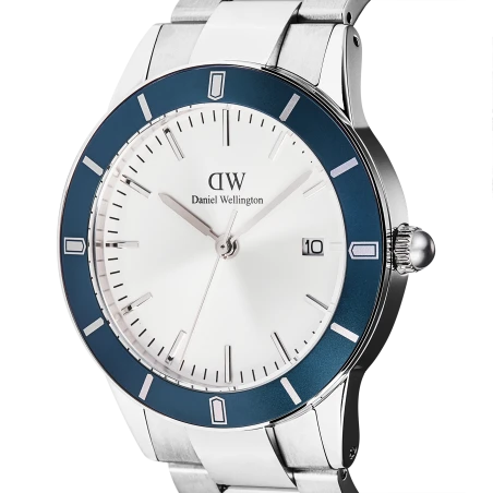 Montre Daniel Wellington - Iconic Paradigma Link Blue Bezel Silver - 40mm