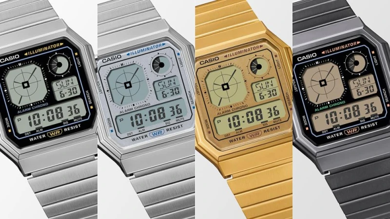 Montre Casio - Vintage - A130WEGG-1AEF