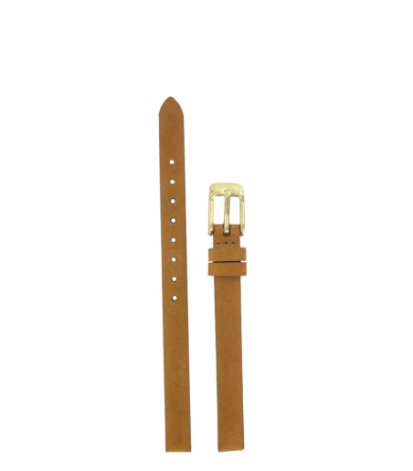 Bracelet de Montre LIP - Cuir Marron Lisse - 8 mm
