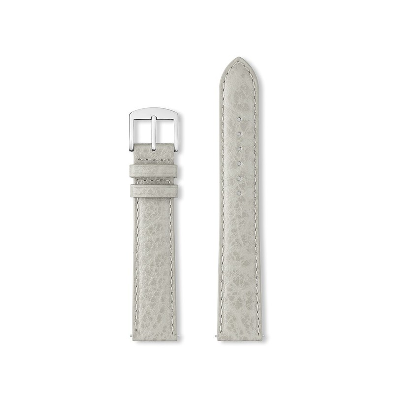 Bracelet de montre Buffalo Gris argent