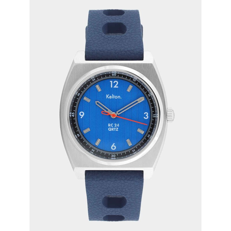 Montre Kelton - RC24 Pétrole Quartz Bleue - Bracelet Bleu Tropic Racing