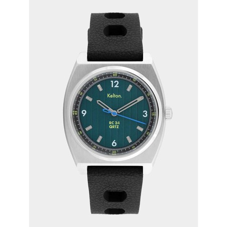 Montre Kelton - RC24 Electric Quartz Verte - Bracelet Noir Tropic Racing