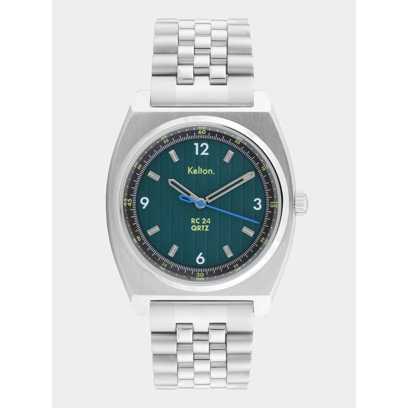 Montre Kelton - RC24 Electric Quartz Verte - Bracelet Jubilee