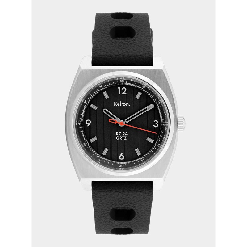 Montre Kelton - RC24 Asphalte Quartz Noire - Bracelet Noir Tropic Racing