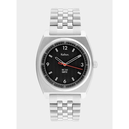 Montre Kelton - RC24 Asphalte Quartz Noire - Bracelet Jubilee