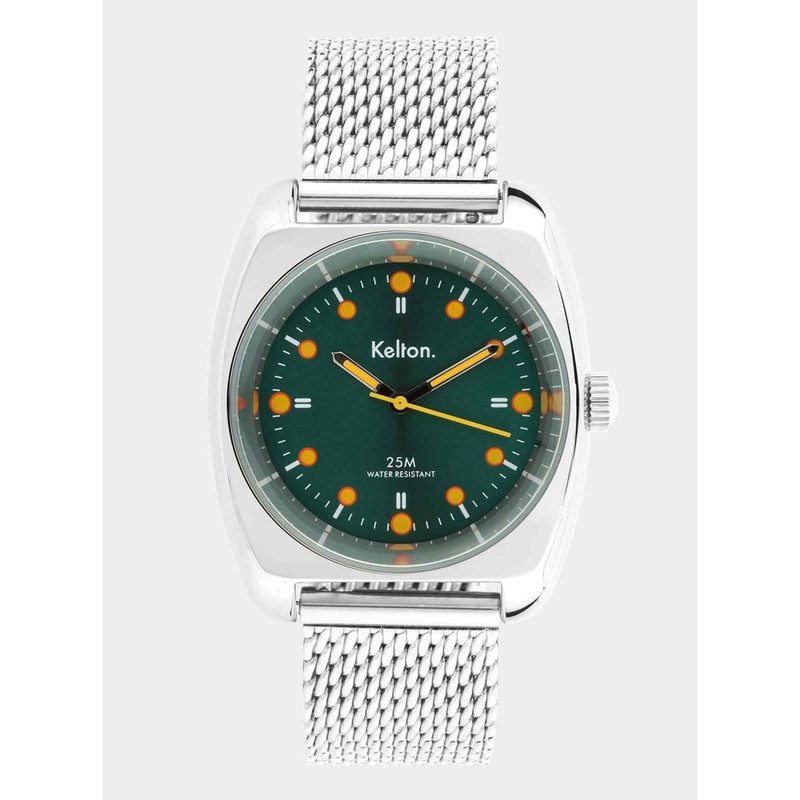 Montre Kelton - RC2 Vert-Orange Mesh