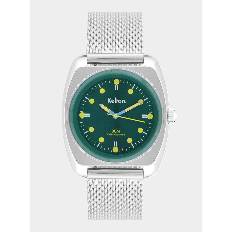 Montre Kelton - RC2 Vert-Jaune Mesh