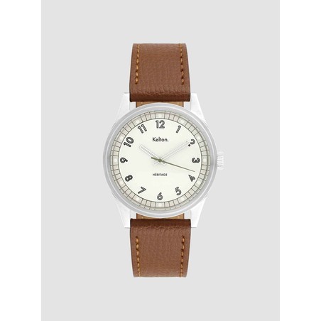 Montre Kelton - Héritage Blanche - Noir