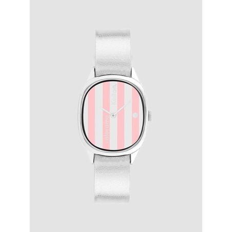 Montre Kelton - Colorama Rayée Peau