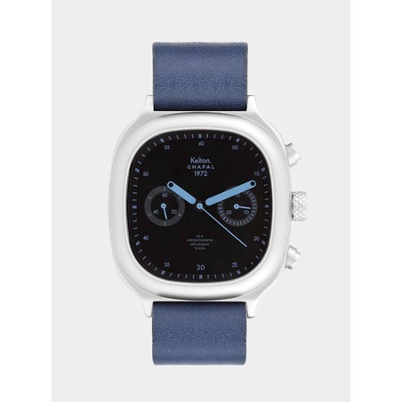 Montre Chronographe 1972 Skyblue Kelton x Chapal - Vert