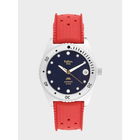 Montre Kelton - de plongée Mini Tropic navy - 20 ATM - Noir