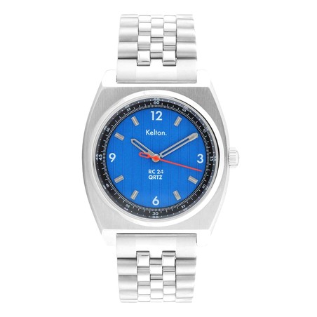 Montre Kelton - RC24 Pétrole Quartz Bleue - Bracelet Jubilee