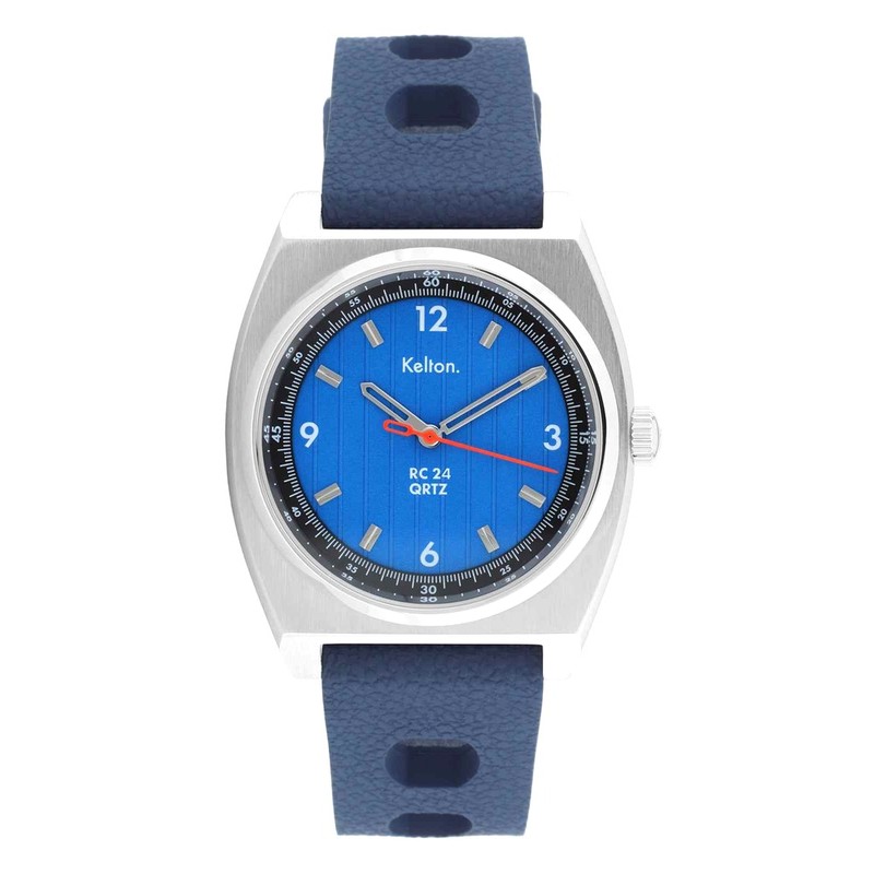 Montre Kelton - RC24 Pétrole Quartz Bleue - Bracelet Bleu Tropic Racing