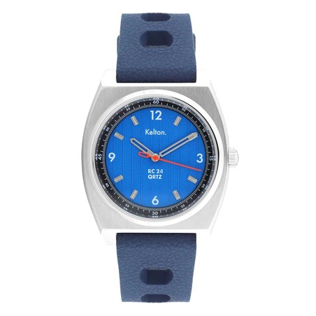Montre Kelton - RC24 Pétrole Quartz Bleue - Bracelet Bleu Tropic Racing