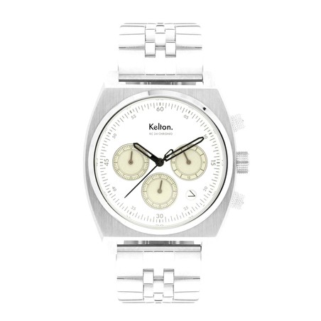 Montre Kelton - RC24 Chrono Méca-Quartz Blanc Jubilee