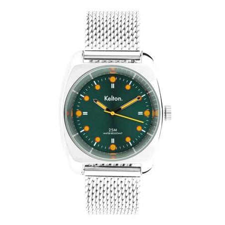 Montre Kelton - RC2 Vert-Orange Mesh