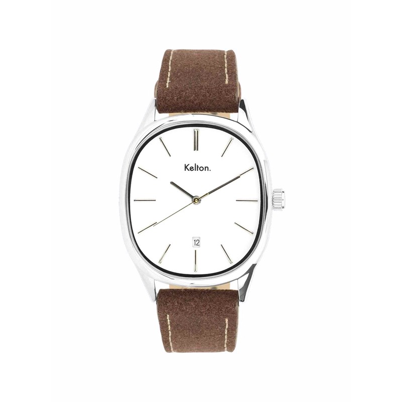 Montre Kelton - Grande Colorama Blanche