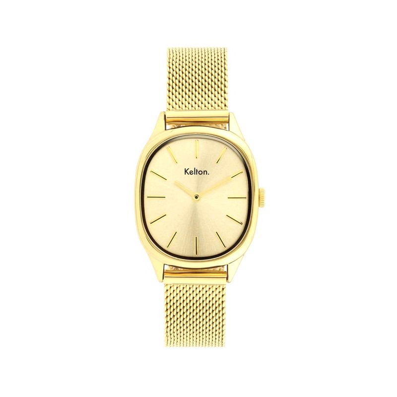 Montre Kelton - Colorama Mesh Or