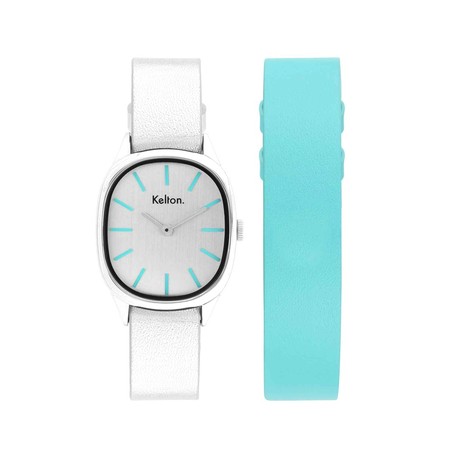 COFFRET - Montre Kelton - Colorama Vertdo + Bracelet cuir offert