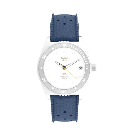 Montre Kelton - de plongée Mini Tropic blanche - 20 ATM