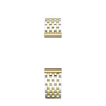 Michel Herbelin - Bracelet simple Acier Bicolore - 12cm
