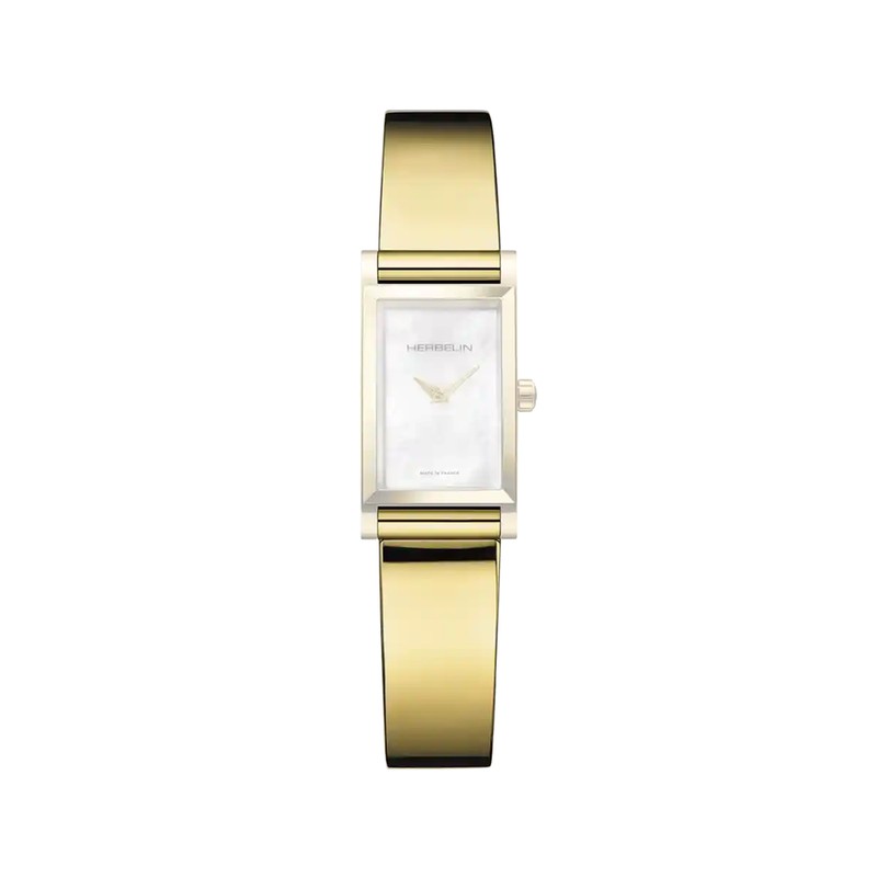 Michel Herbelin - Antares - Bracelet - Acier PVD Or Bangle - 12cm