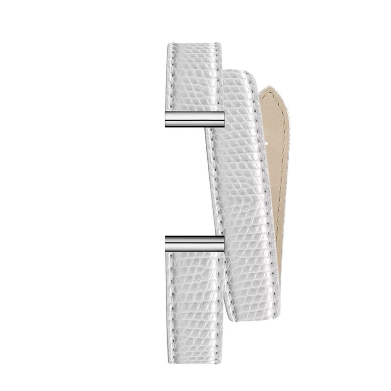 Michel Herbelin - Antarès - Bracelet Double - Blanc Iguane