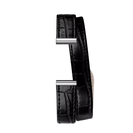Michel Herbelin - Antarès - Bracelet Double - Noir Alligator