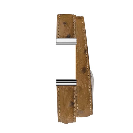 Michel Herbelin - Antarès - Bracelet Double - Camel Autruche