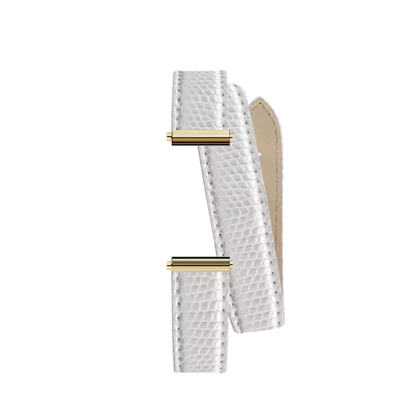 Michel Herbelin - Antarès - Bracelet Double - Blanc Iguane