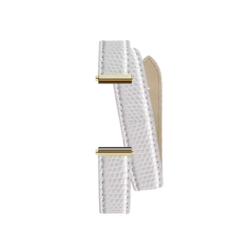 Michel Herbelin - Antarès - Bracelet Double - Blanc Iguane