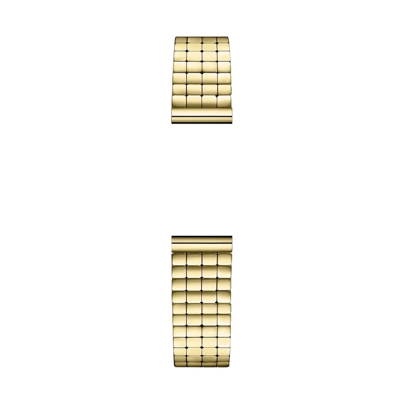 Michel Herbelin - Antarès - Bracelet Simple - Acier Cube Doré - 12cm