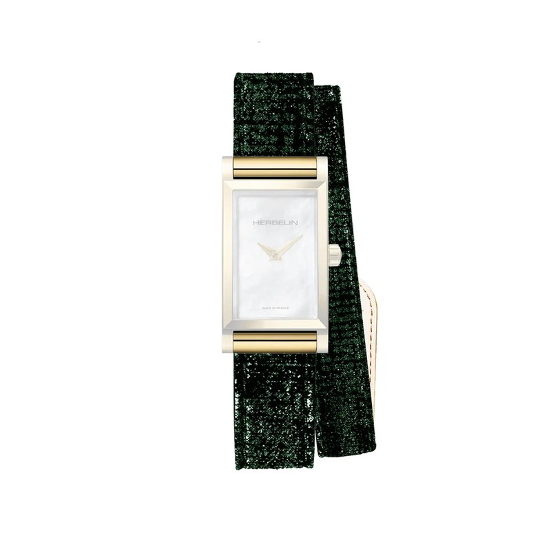 Michel Herbelin - Antarès - Bracelet Double - Vert Brillant
