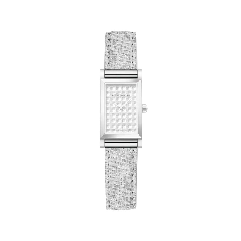 Michel Herbelin - Antarès - Bracelet Simple - Lin Gris Pailleté
