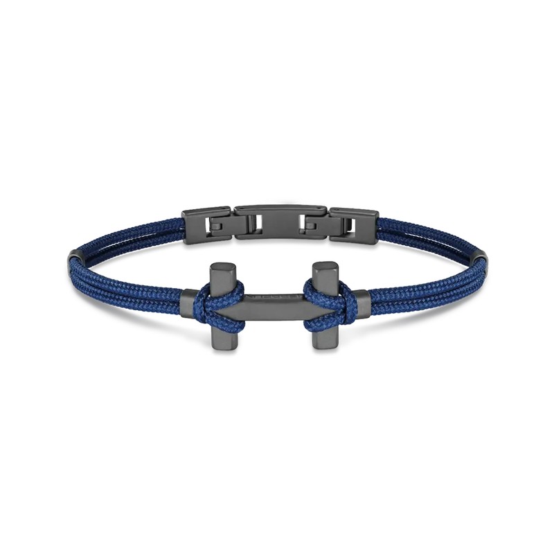 Michel Herbelin - Bracelet Amarrage - Titane - Marine - Standard (18 ou 20cm)