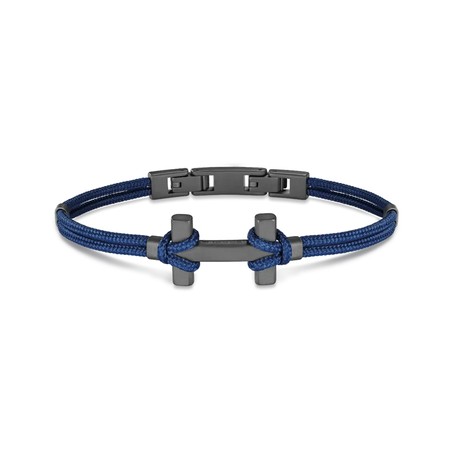 Michel Herbelin - Bracelet Amarrage - Titane - Marine - Standard (18 ou 20cm)
