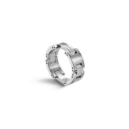 Michel Herbelin - Bague Cap Camarat - Acier Brossé - 58