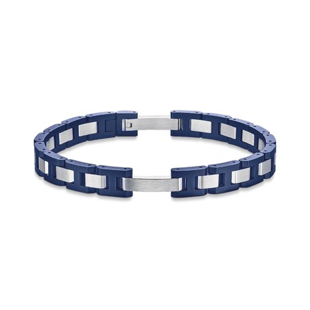Michel Herbelin - Bracelet Cap Camarat - Acier & Céramique Bleue