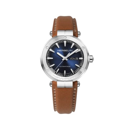 Michel Herbelin Newport – camel leather – 1768A15GD front