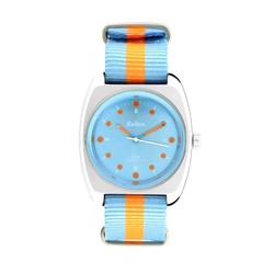 Kelton Watch - RC2 - Blue and Orange NATO Strap