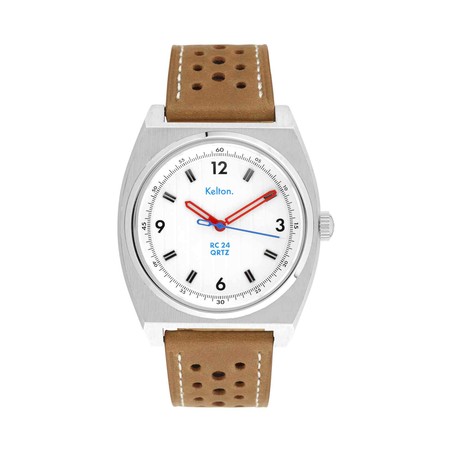 Montre Kelton - RC24 - Quartz - Blanche et Marron