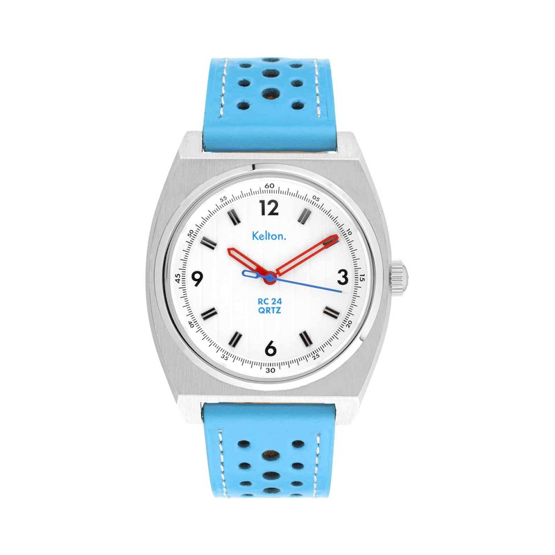Montre Kelton - RC24 - Quartz - Blanche et Bleu