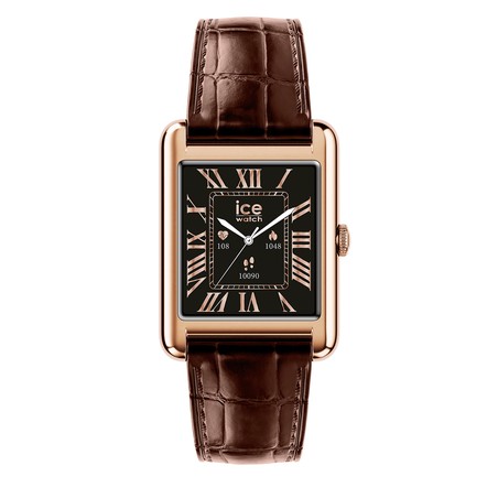 Montre Ice-Watch - Smart Tks 2.0 Rectangulaire 1.41 - Rose-Gold Brown